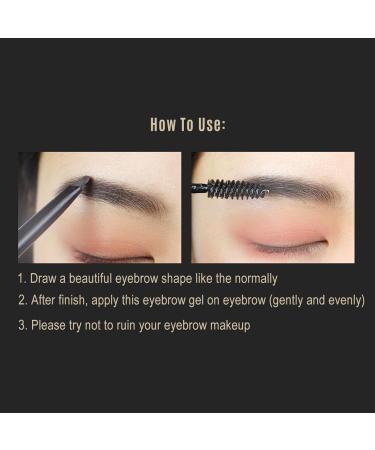 Clear Brow GelLong Lasting Clear Brow Lift Glue Professional Brow Lift Safe Brow Fix Gel for preventing blooming of eyelashes and eyebrows Limitoll - Buy Online on GoSupps.com