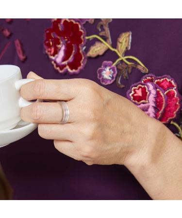 Tri Tone Magnetic Copper Rings for Women | Stylish Copper Jewelry with 4 Magnets | Women's Day Gift - Buy Online on GoSupps.com