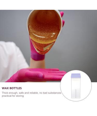 Minkissy 2-Pack Wax Bottles - Depilatory Wax Packaging & Storage Container for Hair Removal - Travel-Friendly ABS Plastic - Buy Online on GoSupps.com