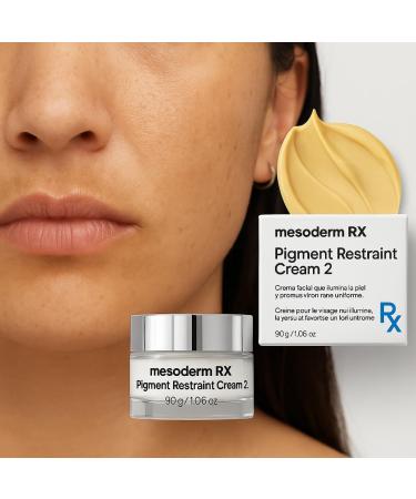 Mesoderm RX Pigment Restraint Cream 2 Radiance-Enhancing Face & Neck Cream with Niacinamide & Botanical Extracts Supports Even Tone & Clarity 50ml / 1.69oz - Buy Online on GoSupps.com