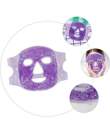 FRCOLOR Ice Beauty Mask Purple Bead Pvc Hot and Cold - Buy Online on GoSupps.com
