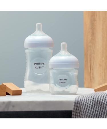 Philips Avent Newborn Gift Set - 4 Baby Bottles, 2 Nipples, Pacifier, Bottle Brush | Ages 0-12 Months+ (Model SCD838/13) - Buy Online on GoSupps.com