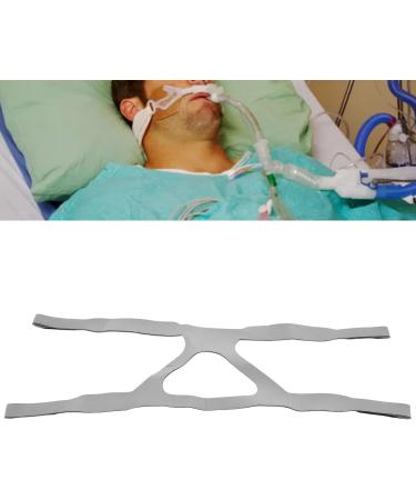 Adjustable Anti Snore Headgear Strap - Universal Nylon Washable (Black) - Buy Online on GoSupps.com