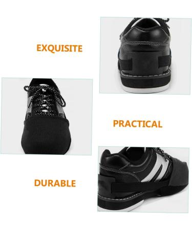 Kids Bowling Shoe Covers for Flex Tools, Insoles & Sneaker Protection - Black Slider Cotton Accessories - Bowling Supplies - Buy Online on GoSupps.com
