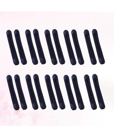 Eyeglass Accessories 20 Pairs Eyeglasses Temple Tips Silicone Non Slip Eyewear Leg Cover Glasses Accessories (Black) Over Glasses Sunglasses - Buy Online on GoSupps.com