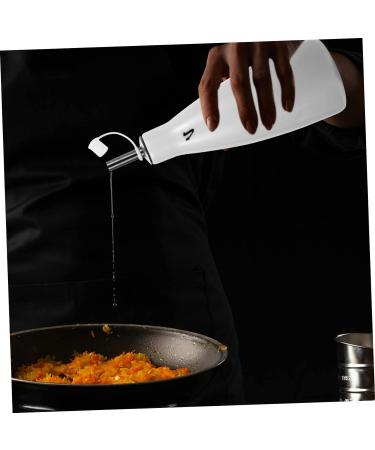 Zerodeko Kitchen Pantry Storage 2pcs Ceramic Oil Vinegar Pot Spice Bottle Pp Simple White Kitchen Storage Pantry - Buy Online on GoSupps.com