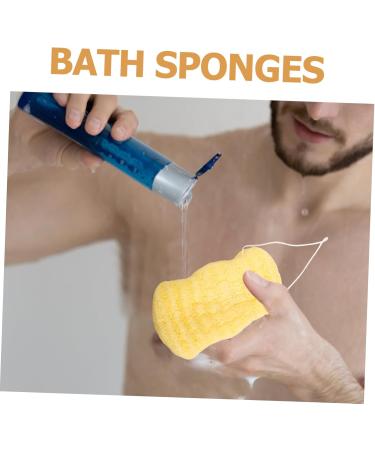 minkissy Bath Sponge Portable Shower Tool Portable Bath Scrubber Wear-Resistant Bath Scrubber Bathing Tool Sponge for Bath Household Shower Tool Comfortable Shower Tool Bath Accessory - Buy Online on GoSupps.com