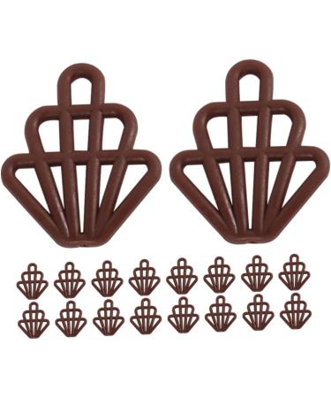 UPKOCH 90 Pcs Chocolate Model Doll House Keychain Accessories Phone Case Crafts Tiny Food PVC Pretend Mini 3.00X2.50X0.20CMx3pcs - Buy Online on GoSupps.com