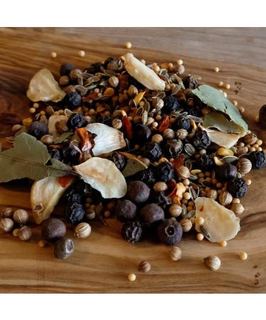 Spicy Balkan Tangy Garlic Pickling Spice Mix 40g Plant-Based 3-Step DIY Ready in 24 Hours - Buy Online on GoSupps.com