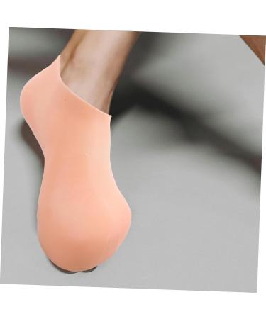 Beavorty 4 Pairs Exfoliating Moisturizing Socks Dead Skin Socks moisturizing Foot Socks Cosmetic moisturizing Socks Foot spa exfoliating Socks spa Socks Women's sebs Pedicure Torn Socks - Buy Online on GoSupps.com