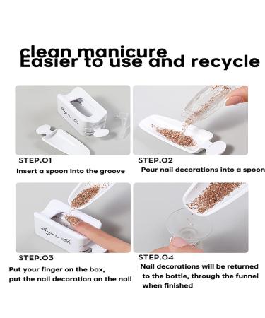 Gzsyy 13PCs Dipping Powder Tools System - Nail Container & Recycling Tray for Colorful Nail Dip Powder | International Shipping - Buy Online on GoSupps.com