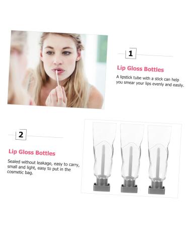 8pcs Refillable Lip Gloss Tubes - Empty Lipstick Bottles for DIY Lip Gloss - Small Lip Gloss Holders - Buy Online on GoSupps.com