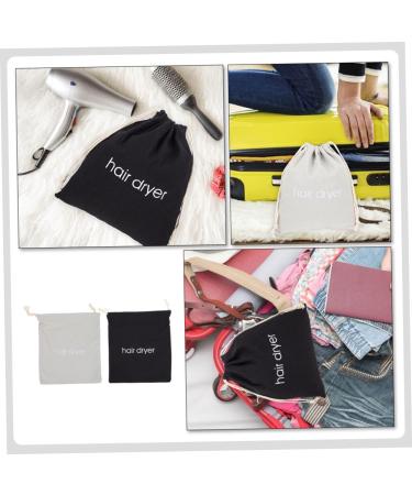 Housoutil 4 Pcs Hair Dryer Storage Bag Travel Outdoor Handbag 33x30x0.5cmx2pcs Assorted Colorx2pcs - Buy Online on GoSupps.com