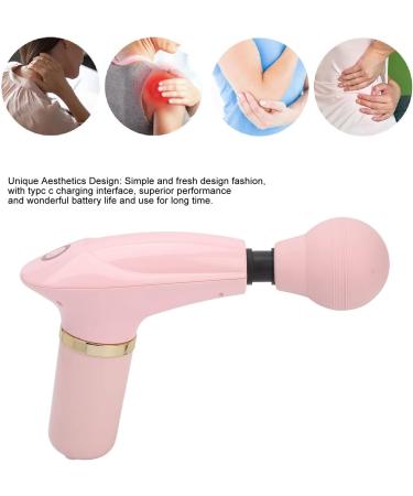Mini Massage Gun for Deep Tissue Relief - Compact Portable & Rechargeable | Pink - Buy Online on GoSupps.com
