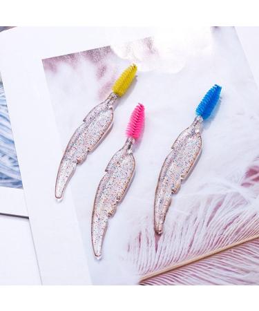 Lurrose 3ST Eyelash Care: Crystal Handle Mascara & Eyebrow Brushes - Disposable Tools for Women - Buy Online on GoSupps.com