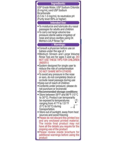 NeilMed NasaMist Multi-Purpose Saline Spray - 6.3 Fl Oz | Nasal Relief & Hydration - Buy Online on GoSupps.com