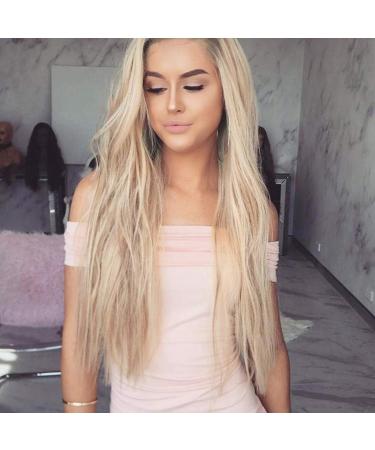 Women's Gold Curly Wig - Long Synthetic Brazilian Wavy Hair for 60s 70s 80s Cosplay | International Shipping - Buy Online on GoSupps.com