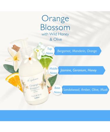Di Palomo Orange Blossom Hand and Body Lotion with Wild Honey & Olives - 225 ml | Best International Shipping - Buy Online on GoSupps.com