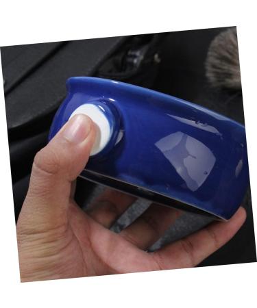 Beavorty Ceramic Razi Bucket - Vintage Shell Shaving Soap Container | Travel-Friendly Razor Care - Buy Online on GoSupps.com