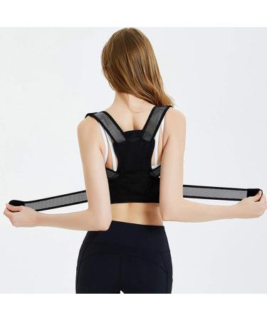 Healifty Adjustable Orthodontic Belt & Clavicle Support - Posture Correction Hunchback Brace for Kids - Elastic Shoulder Pads - Buy Online on GoSupps.com
