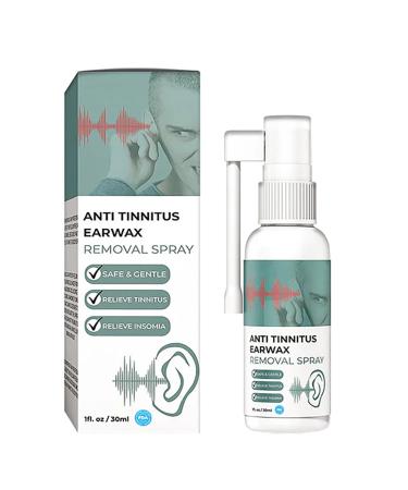GFOUK Anti Tinnitus Earwax Removal Spray GFOUK Anti Cochlear Blockage Removal Spray 30ML (1PCS)