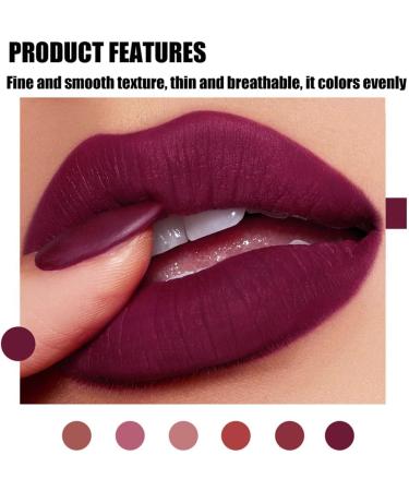 HADAVAKA Matte Moisture Lipstick Matte Lipstick Lasting NonFading Lip Gloss with Velvet Texture Naturalnude Moisturizing Highly Pigmented Pink Lipstick Moisturizing 01 - Buy Online on GoSupps.com