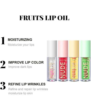  Raxove Color changing lipstick fruit taste lipstick color changing lip oil color moisturizing oil for dry lips fruity taste lipstick for - Buy Online on GoSupps.com