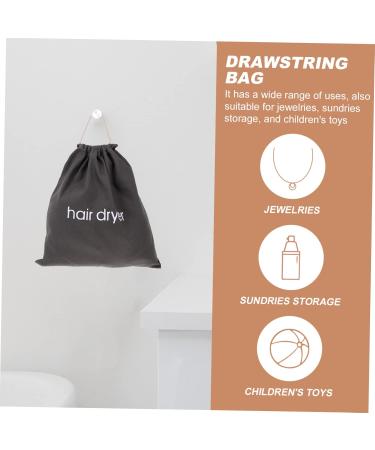 Healeved 1pc Hair Dryer Storage Bag Packing Bags for Travel Containers for Clothes Blow Dryer Bag Canvas - Buy Online on GoSupps.com