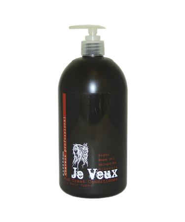 Je Veux Cheveux Professional Mud Treat Conditioner Unisex Conditioner 33.18 Ounce