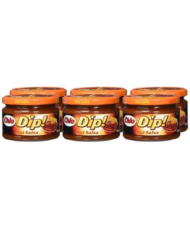 Chio Dip! Hot Salsa - Pack of 6 (6x200ml) | Spicy Gourmet Dip for International Shipping - Buy Online on GoSupps.com
