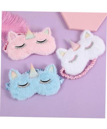 FRCOLOR Cooling Sleep Blindfold for Men - Blue Facial Eye Horn Eyeshade - Buy Online on GoSupps.com