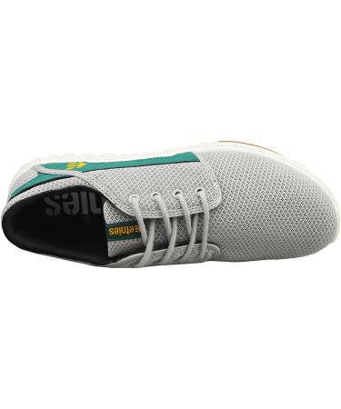Etnies SCOUT Men's Indoor Shoes - 45 EU | Light Grey & Yellow | International Shipping Available - Buy Online on GoSupps.com