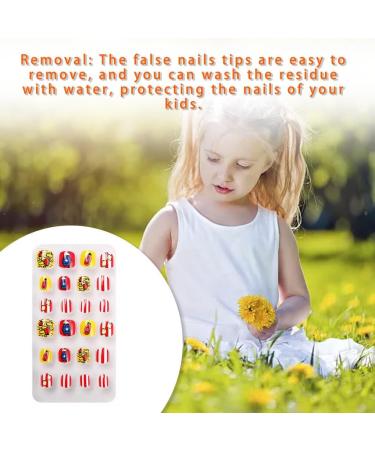 dijiusidy 1 Set Christmas Nail Wraps Cartoons Style Decor Adorable False Fingernails Children Removable Art Decals DIY Manicure PNT-16-18 - Buy Online on GoSupps.com