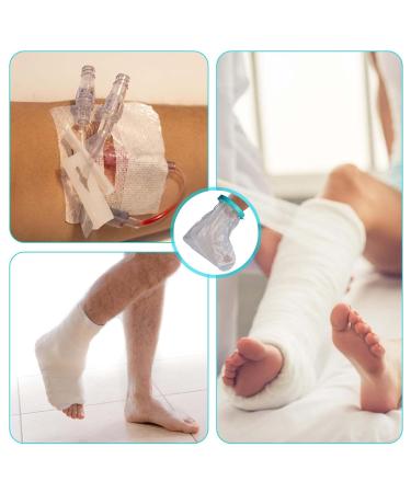 Vaileal Waterproof Leg Cover for Shower - Adult Shower Leg Protector for Bandages & Plasters - Buy Online on GoSupps.com