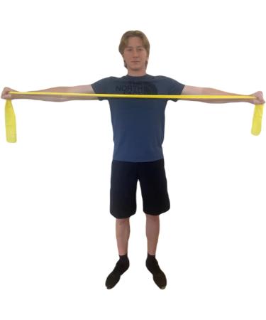 Therapist s Choice Resistance Bands for Workouts | Elastic Exercise & Physical Therapy Bands Set for Stretching Rehab Yoga Pilates 5 Colors Available - Buy Online on GoSupps.com