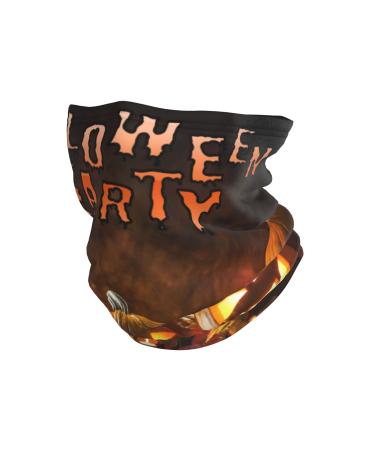 Halloween Neck Gaiter Face Mask Scarf Dust Sun Protection Cool Lightweight Windproof Breathable Fishing Hiking Running Cycling