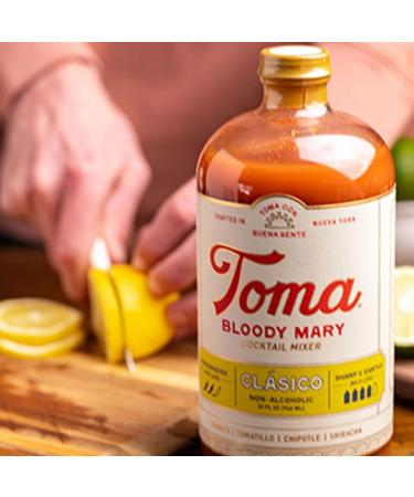 Tomato Bloody Mary Mix with Horseradish | Gluten-Free, Vegan, Low Carb, Keto-Friendly | Premium Cocktail Mixer | 32oz Bottle (Pack of 2) - Buy Online on GoSupps.com