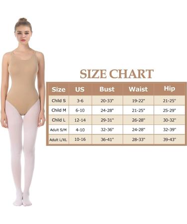 iMucci Seamless Nude Camisole Leotard with Transition Strap - Women/Girl, Adult S/M - Buy Online on GoSupps.com