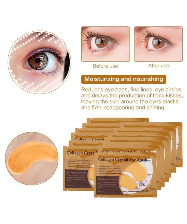Sonew Collagen Eye Masks - 10 Pairs | Reduce Dark Circles Puffiness & Wrinkles | Moisturizing & Brightening Formula - Buy Online on GoSupps.com