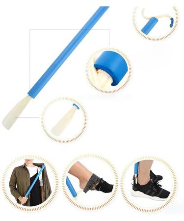 Simple Dressing Solutions: Caoqao Sock Helper for Seniors & Pregnant - Sky Blue One Size Tool for Easy Sock Pulling - Buy Online on GoSupps.com
