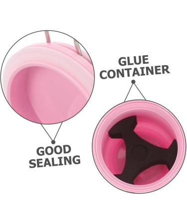 R servoir de Colle pour Faux Cils tanche 200 Ml Pot de Conservation Rose Outil Professionnel pour Extension de Cils Usage Salon et Domicile - Buy Online on GoSupps.com