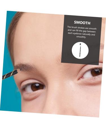 Beavorty 32 Pcs Two-in-one Eyebrow Pencil Eyebrow Pen Waterproof Brown Eyeliner Makeup Tools Brush - Buy Online on GoSupps.com