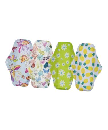 Lurrose 2pcs Cotton Undies for Women Womens Pads Cotton Panty Cloth Period Napkins Period Pad Cloth Nursing Mat Reusable Menstrual Pads Washable Menstrual Napkins Panties Washable Picture 1 1 Count (Pack of 1)