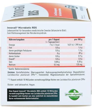 Buy INNOVALL RDS for Irritable Bowel Syndrome - Vegan Microbiotic 84 Capsules | International Shipping Available - Buy Online on GoSupps.com