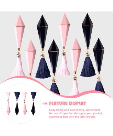 Lurrose 4-Piece Refillable Lipstick & Lip Gloss Containers - Diamond Lip Gloss Holders for DIY Cosmetics - Buy Online on GoSupps.com