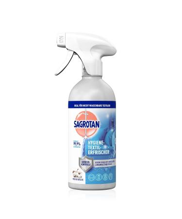 Sagrotan Hygiene Textile Fresh 500ml - Removes Odors & Bacteria for Clothing & Home Textiles - Fresh Laundry Solution - Buy Online on GoSupps.com