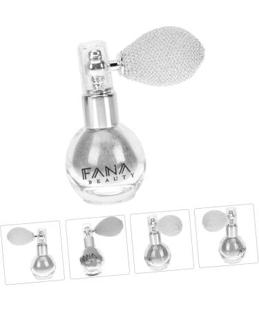 LALADEFIEE 2 Pcs Spray Glitter Highlighter Supply Perfume Bottle Spray Shimmer Makeup Spray Glass Bottle White - Buy Online on GoSupps.com