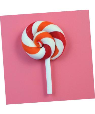 TEHAUX 36 Pcs Polymer Clay Candy Lollipops Key Fob Nail Accessories Swirl Lollipop Charms Resin Decoration Accessories Clay Lollipop DIY Lollipop Phone Case Decor Bracelet Soft Heart mediumx3pcs As Shownx3pcs - Buy Online on GoSupps.com