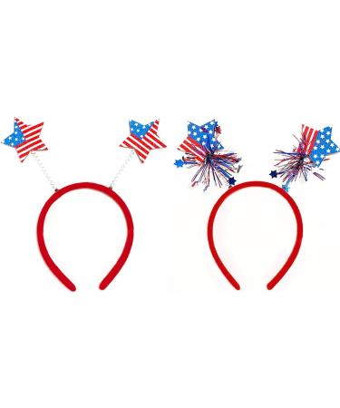 JUNIWON 4th of July Headbands - Patriotic Independence Day Hats for Women, Men, Kids, and Babies - Buy Online on GoSupps.com