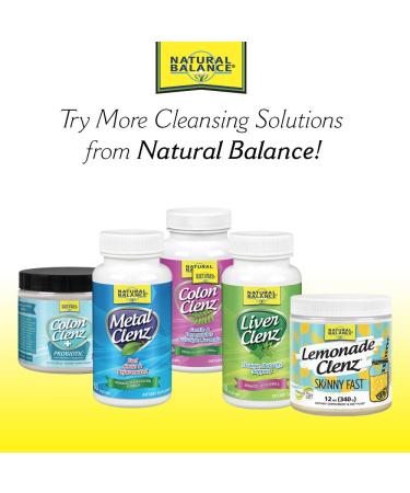 Natural Balance Intestinal Clenz | Psyllium Herbal Cleansing Powder | Healthy Digestion Detox & Regularity Supplement - 21oz - Buy Online on GoSupps.com